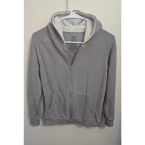 Kickee Pants Bamboo Sherpa Lined Hooded Jacket Big Kids size 8/10